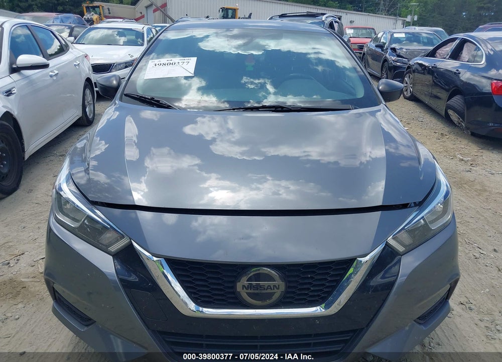 2021 NISSAN VERSA S XTRONIC CVT VIN: 3N1CN8DV4ML809046