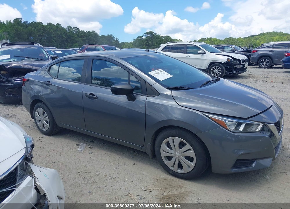 2021 NISSAN VERSA S XTRONIC CVT VIN: 3N1CN8DV4ML809046