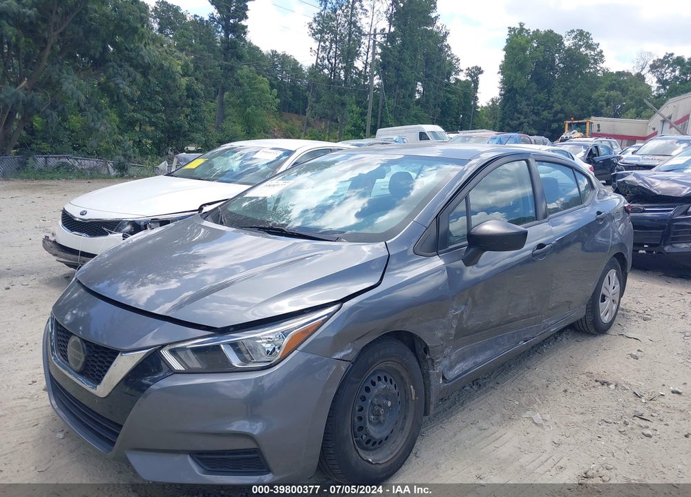 2021 NISSAN VERSA S XTRONIC CVT VIN: 3N1CN8DV4ML809046