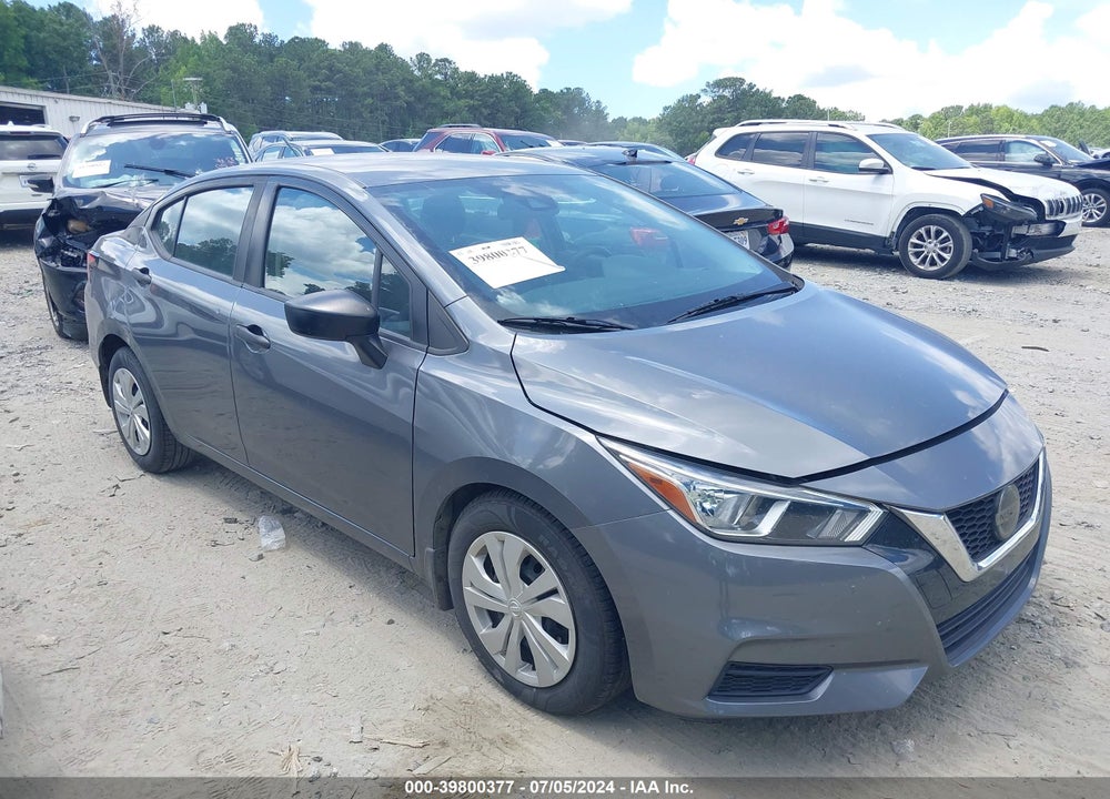 2021 NISSAN VERSA S XTRONIC CVT VIN: 3N1CN8DV4ML809046
