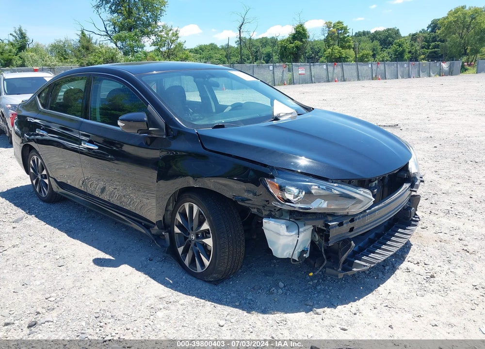 2019 NISSAN SENTRA SR VIN: 3N1AB7AP5KY338511