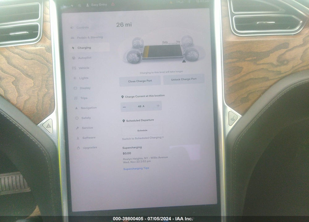 2017 TESLA MODEL S 100D/60D/75D/90D/P100D VIN: 5YJSA1E21HF186599