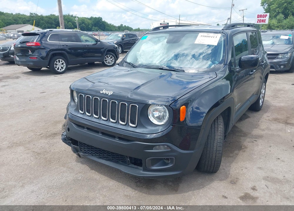 2015 JEEP RENEGADE LATITUDE VIN: ZACCJABT7FPC25820