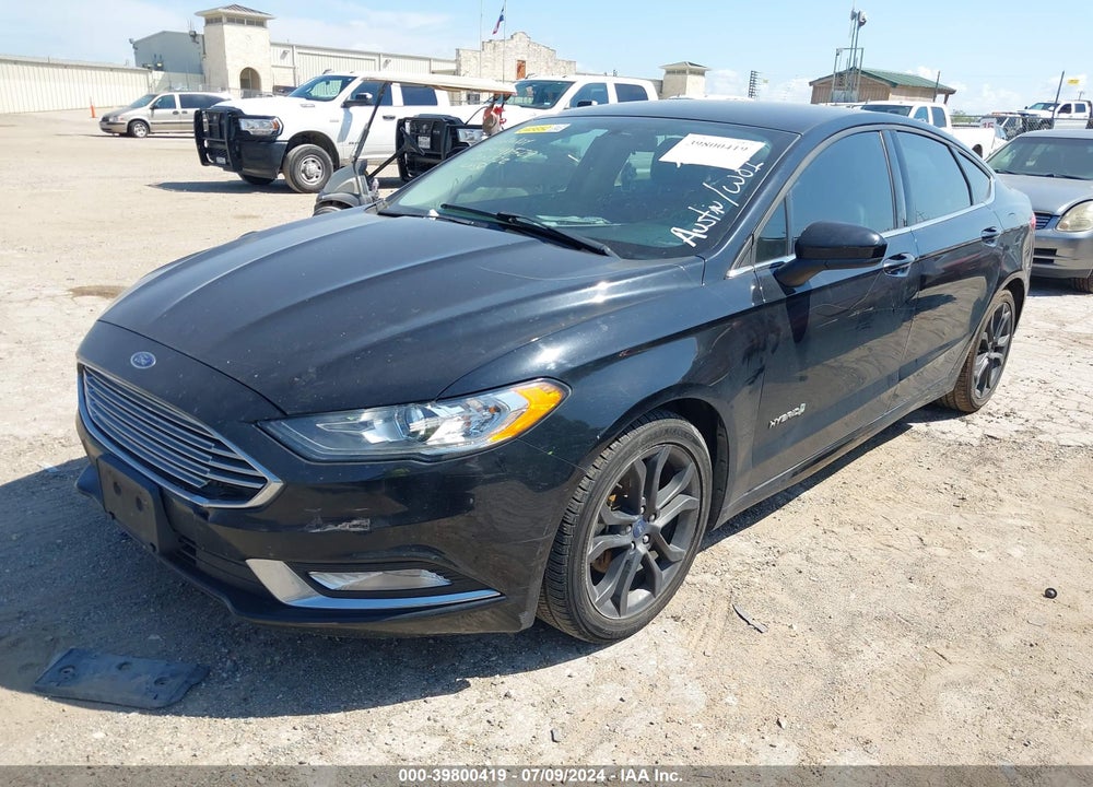 2018 FORD FUSION HYBRID SE VIN: 3FA6P0LU1JR201322