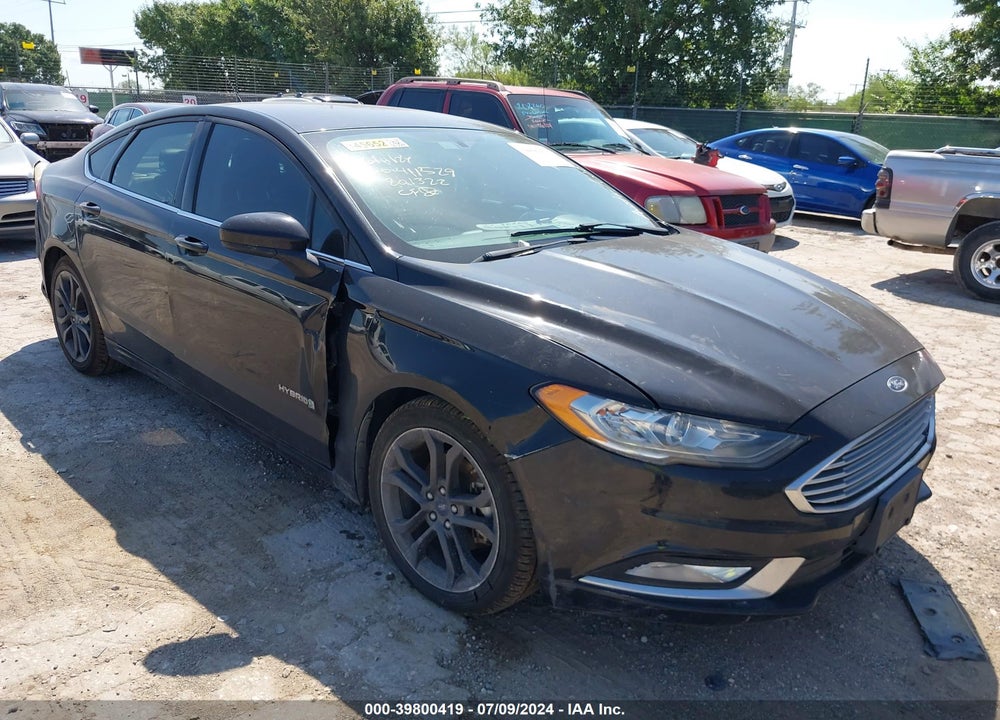 2018 FORD FUSION HYBRID SE VIN: 3FA6P0LU1JR201322