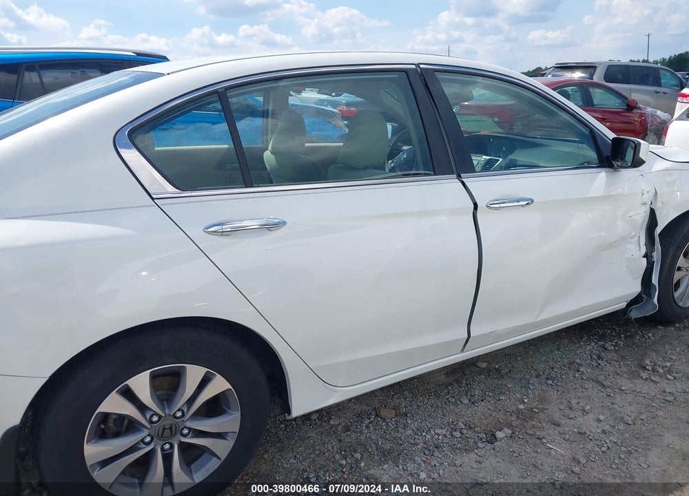 2013 HONDA ACCORD LX VIN: 1HGCR2F36DA217313