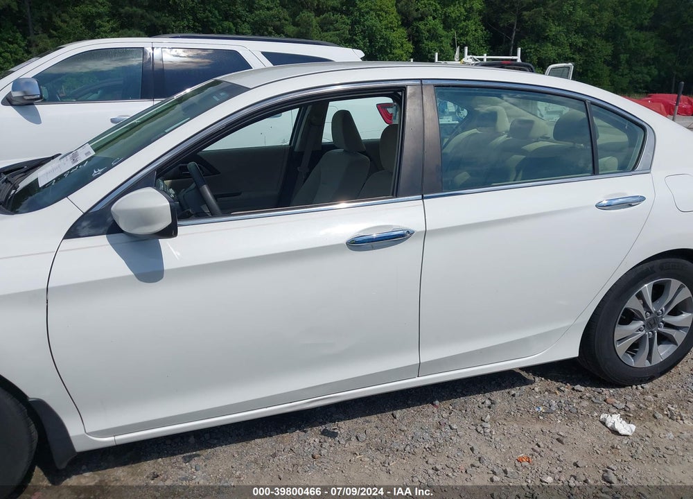 2013 HONDA ACCORD LX VIN: 1HGCR2F36DA217313