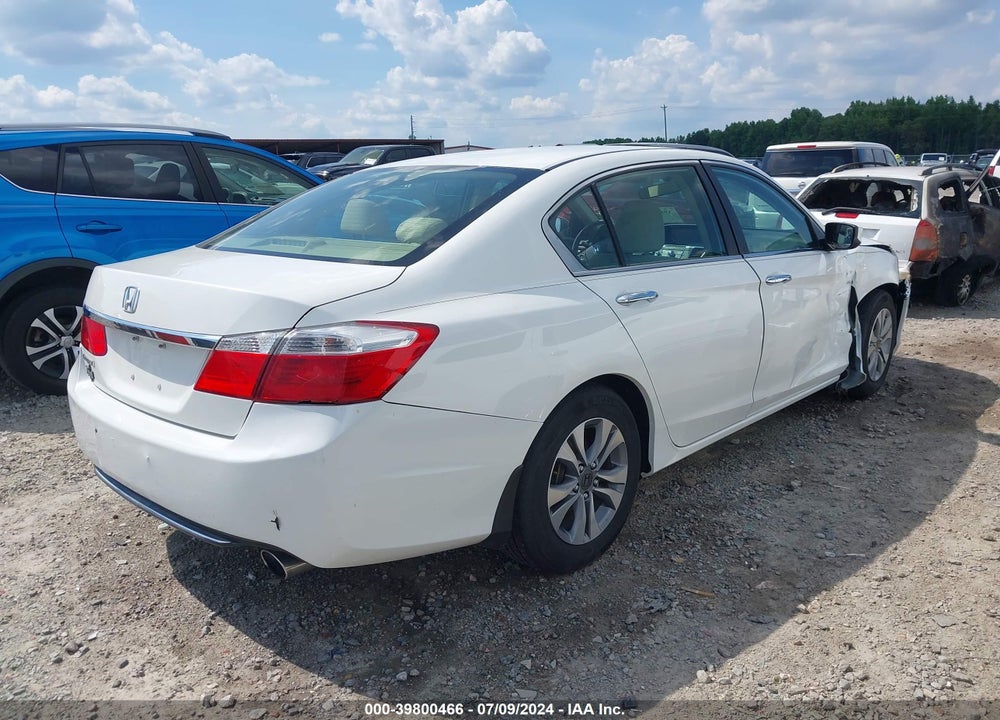 2013 HONDA ACCORD LX VIN: 1HGCR2F36DA217313