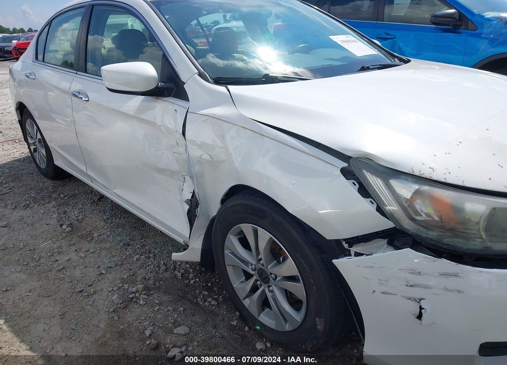 2013 HONDA ACCORD LX VIN: 1HGCR2F36DA217313
