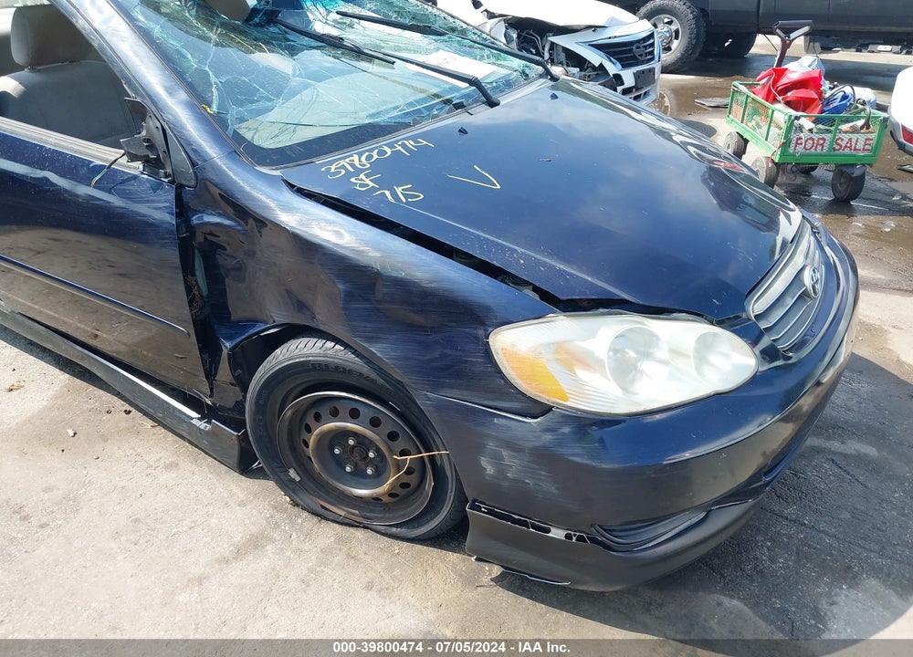 2004 TOYOTA COROLLA LE VIN: JTDBR32E742039025