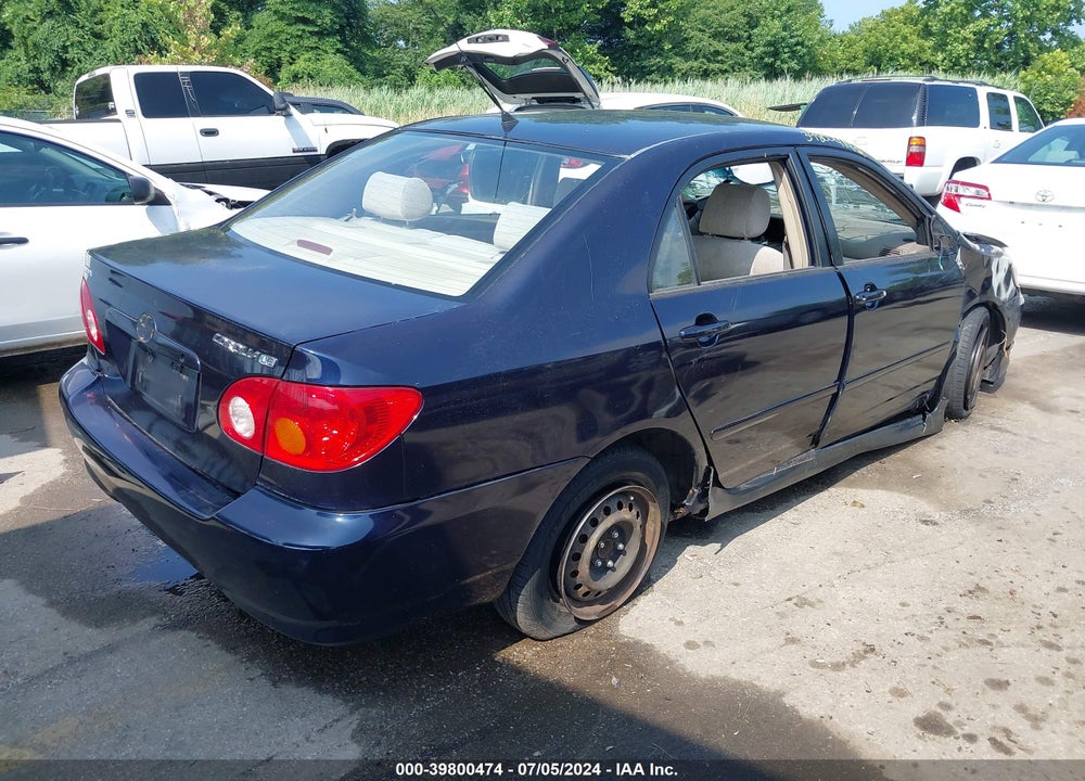 2004 TOYOTA COROLLA LE VIN: JTDBR32E742039025