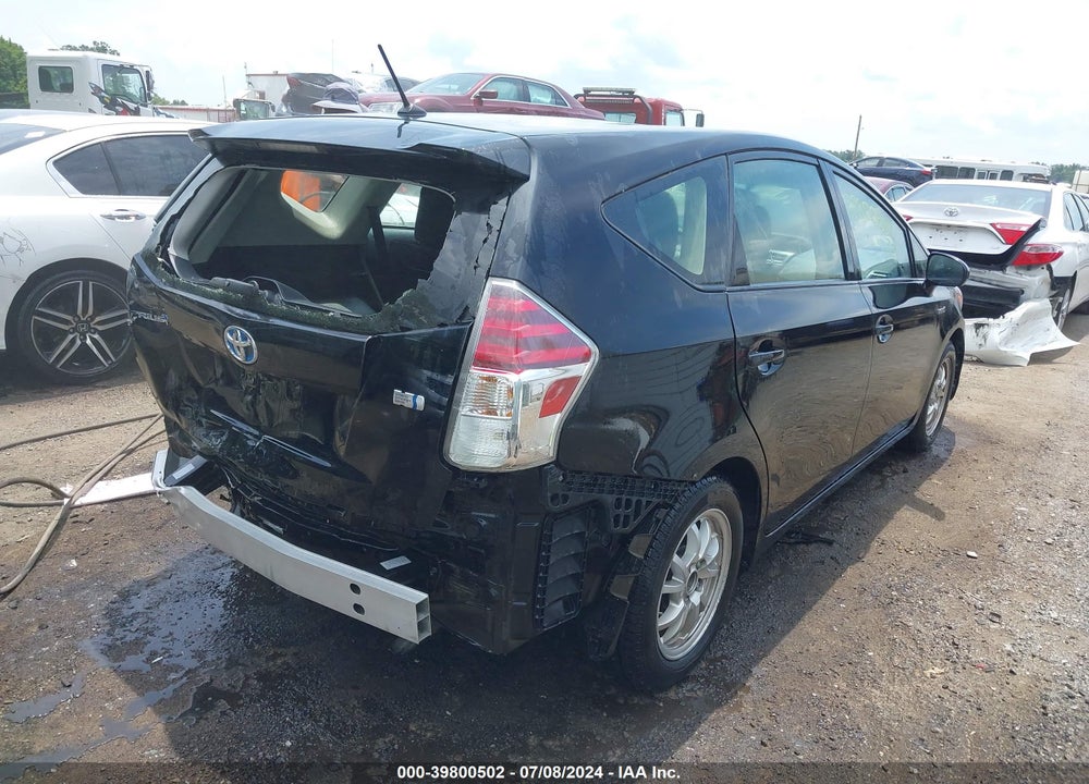 2015 TOYOTA PRIUS V TWO VIN: JTDZN3EU8FJ030727