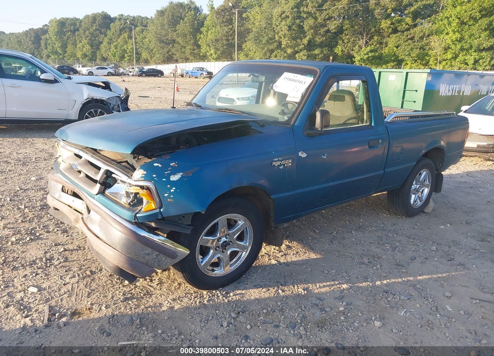 1996 RANGER FORD VIN: 1FTCR10A9TUA02988