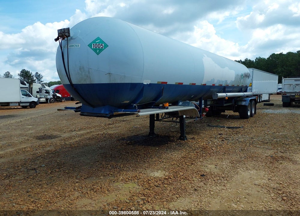 1982 TRINITY PROPANE TRAILER VIN: 00000000000440243