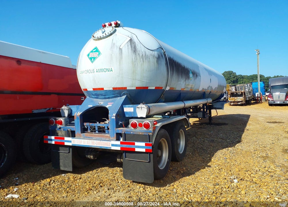 1982 TRINITY PROPANE TRAILER VIN: 00000000000440243