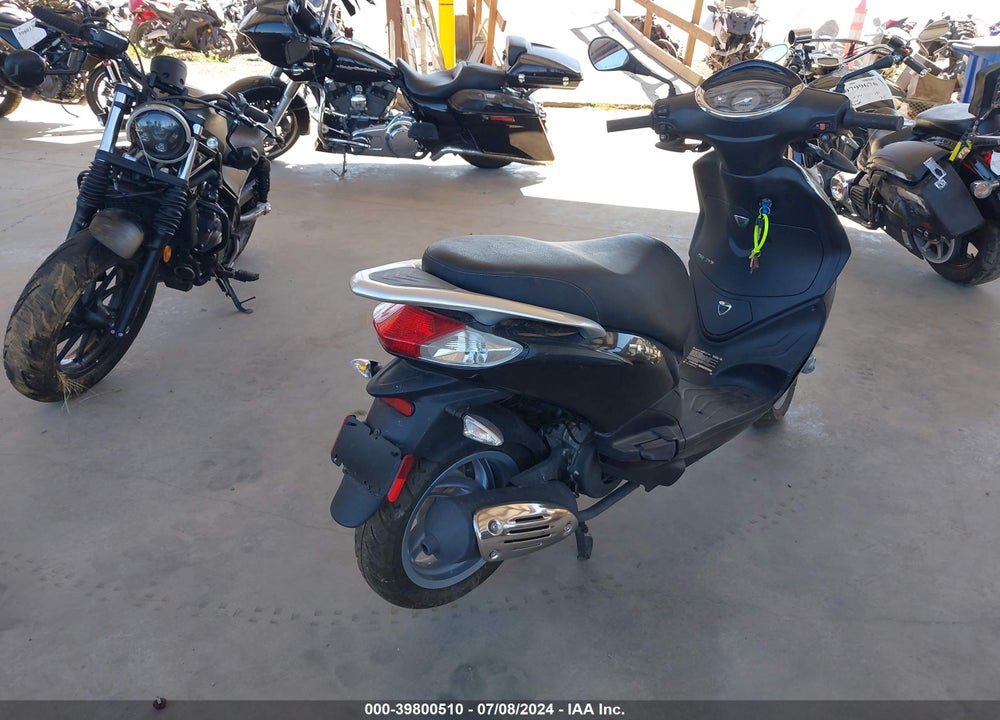 2014 PIAGGIO FLY 150 VIN: ZAPM798G3E7001577