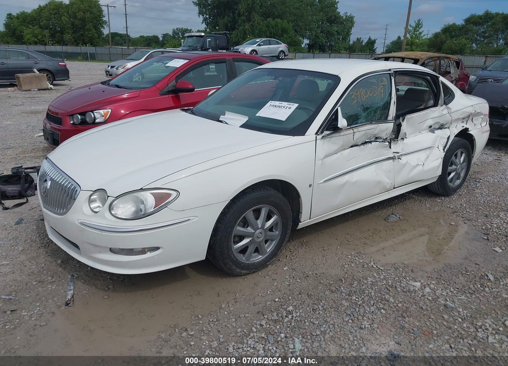 2009 BUICK LACROSSE CXL VIN: 2G4WD582891138190