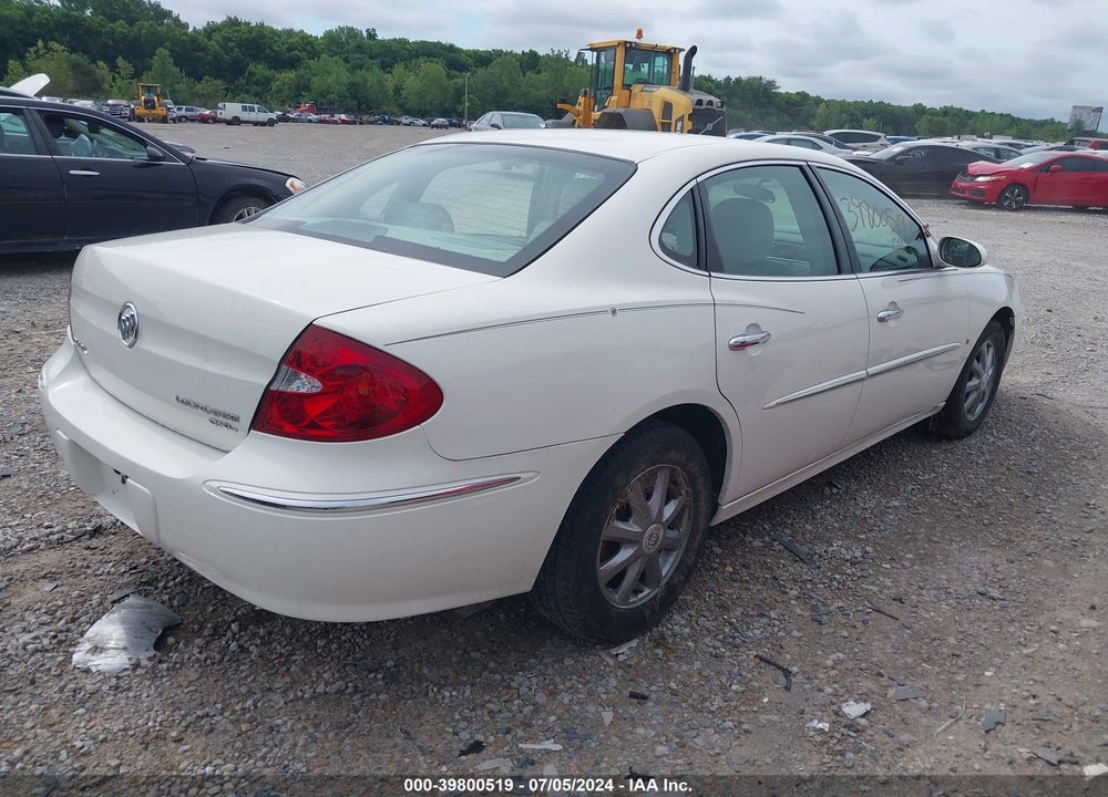 2009 BUICK LACROSSE CXL VIN: 2G4WD582891138190
