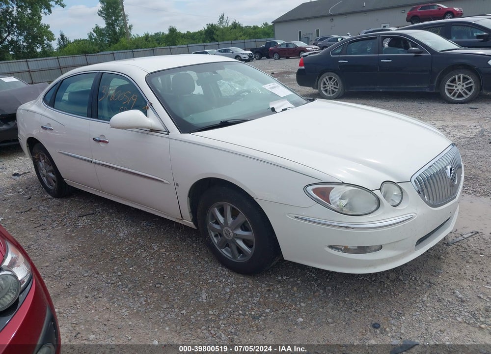 2009 BUICK LACROSSE CXL VIN: 2G4WD582891138190