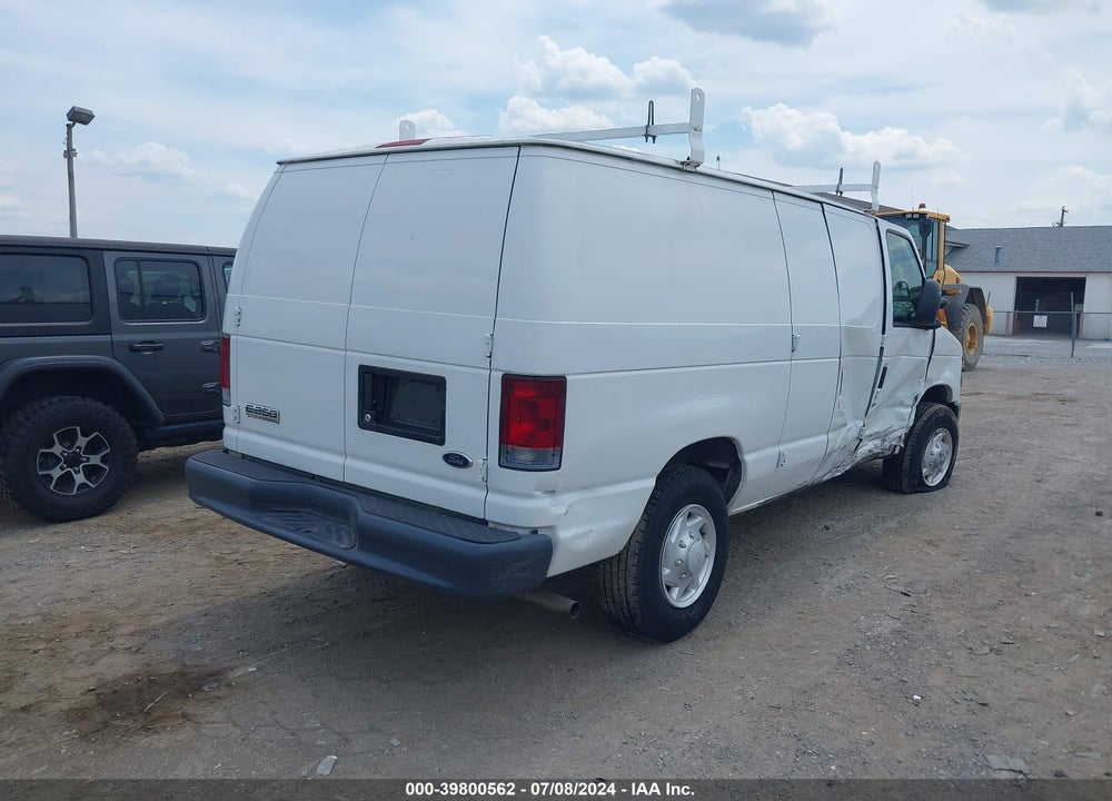 2008 FORD E-250 COMMERCIAL/RECREATIONAL VIN: 1FTNE24W78DA14662