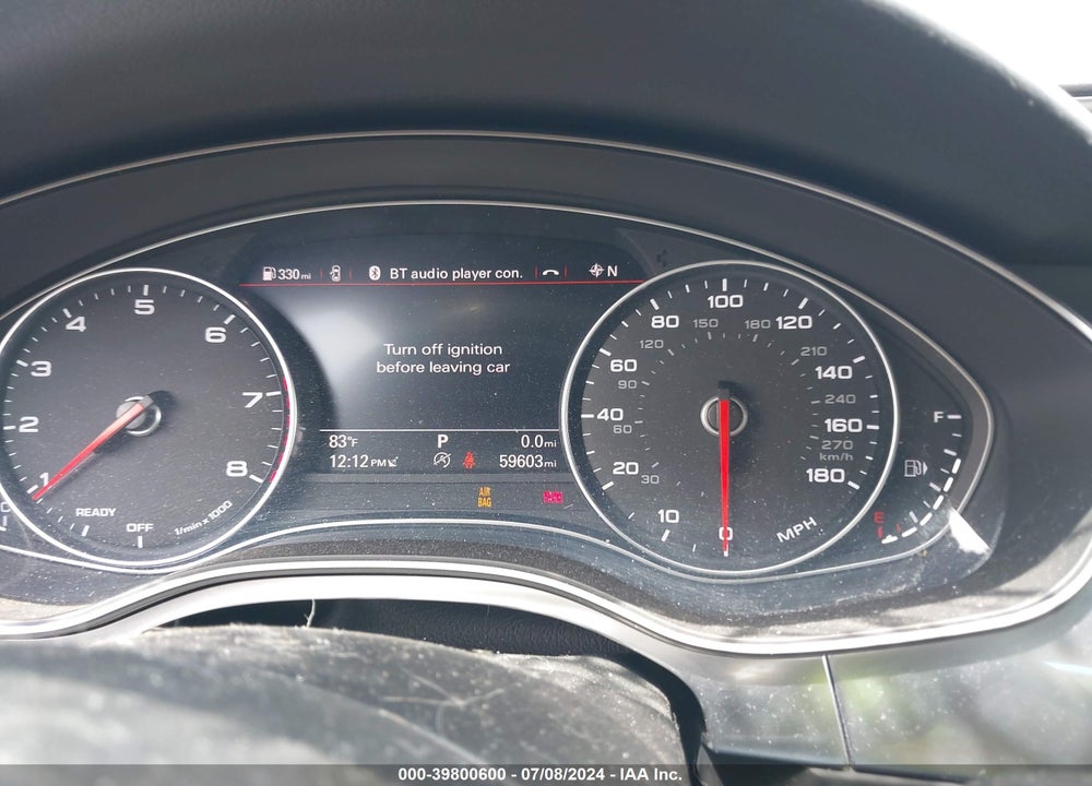 2017 AUDI A6 2.0T PREMIUM VIN: WAUF8AFC7HN072643