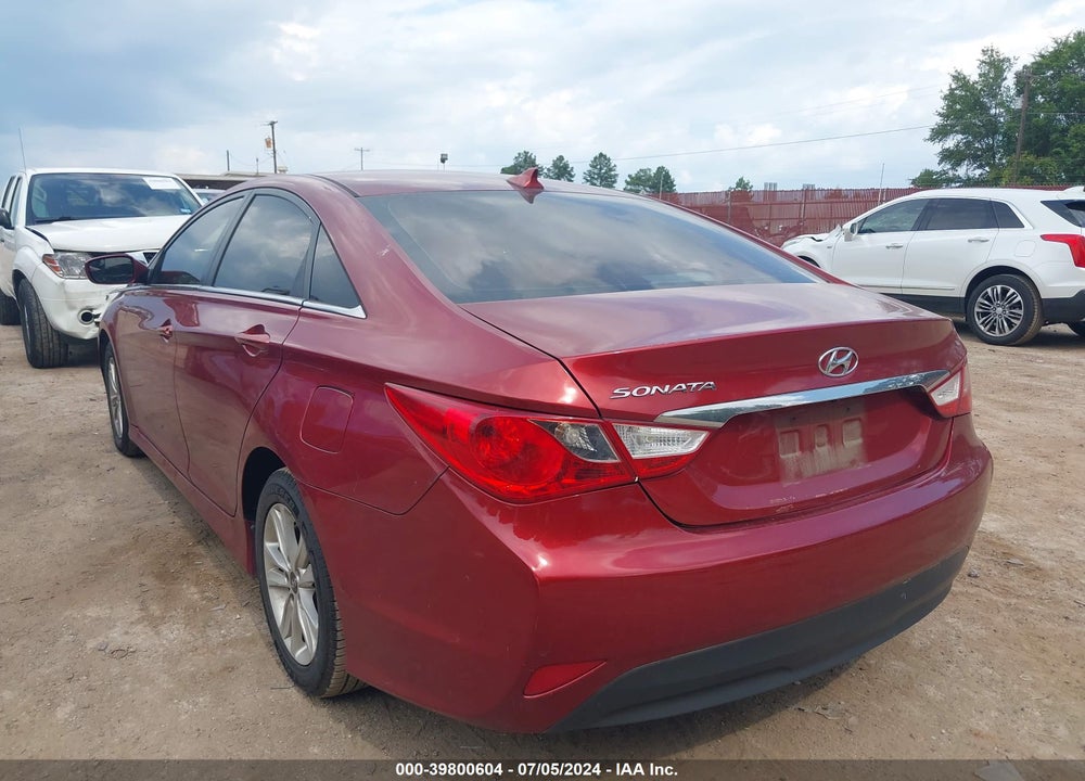 2014 HYUNDAI SONATA GLS VIN: 5NPEB4AC8EH947815