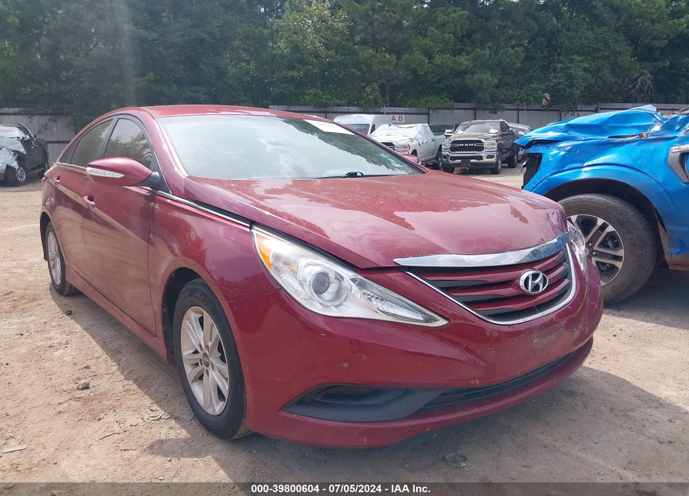 2014 HYUNDAI SONATA GLS VIN: 5NPEB4AC8EH947815