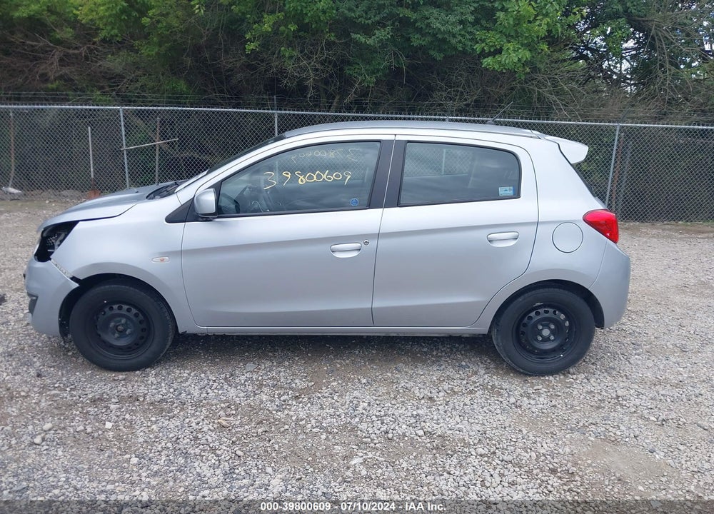 2019 MITSUBISHI MIRAGE RF VIN: ML32A3HJ0KH007834