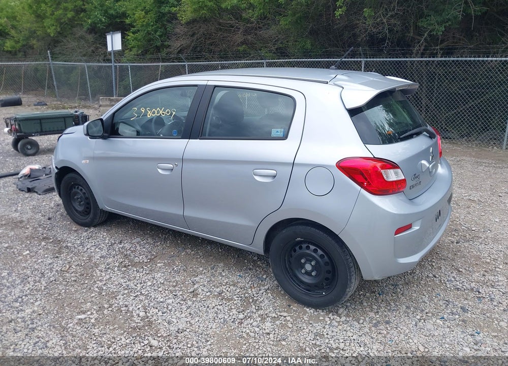 2019 MITSUBISHI MIRAGE RF VIN: ML32A3HJ0KH007834