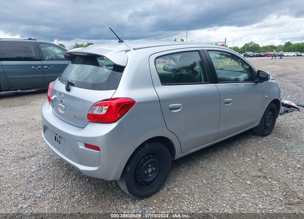 2019 MITSUBISHI MIRAGE RF VIN: ML32A3HJ0KH007834
