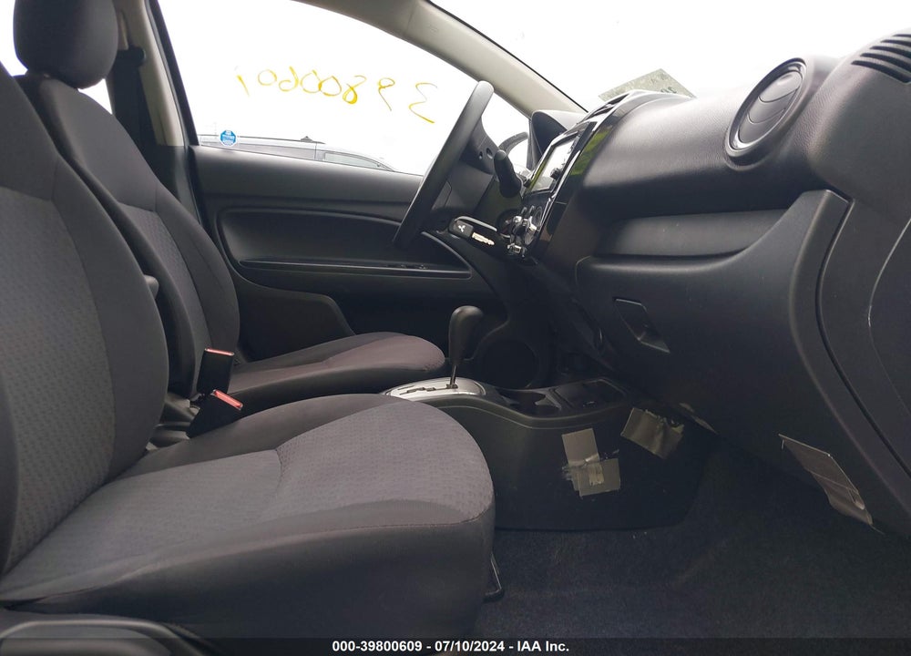 2019 MITSUBISHI MIRAGE RF VIN: ML32A3HJ0KH007834