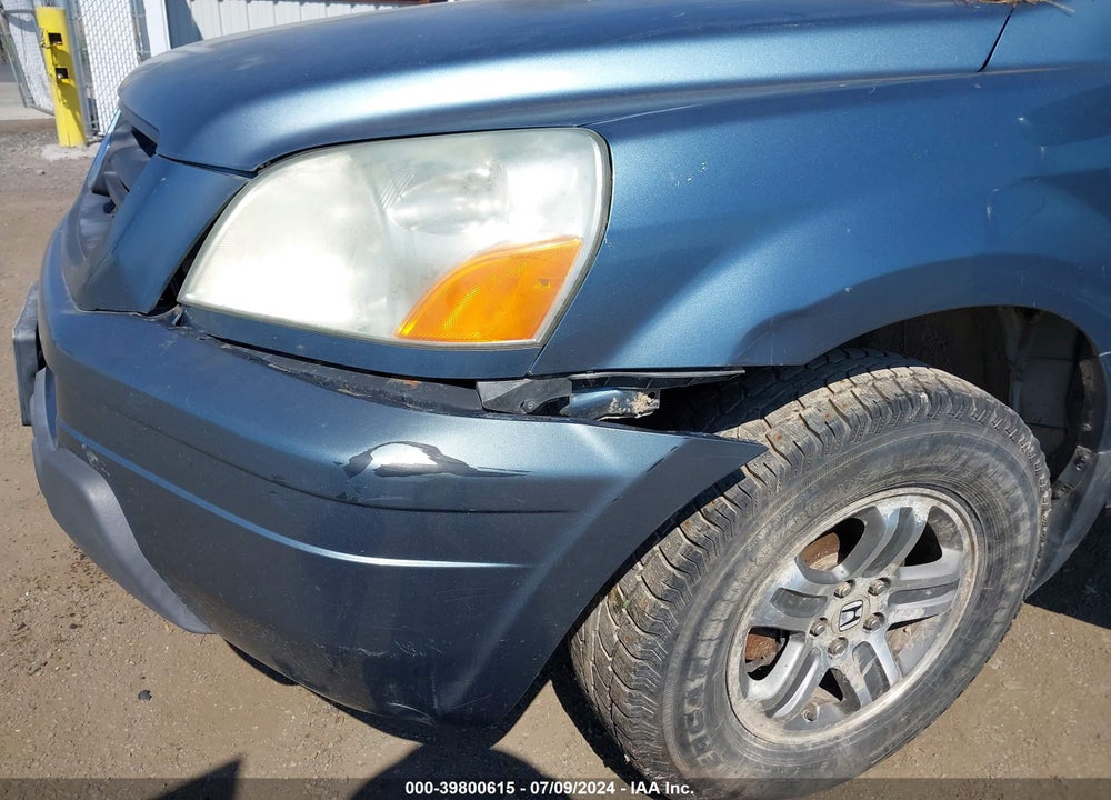 2005 HONDA PILOT EX VIN: 2HKYF18455H534474
