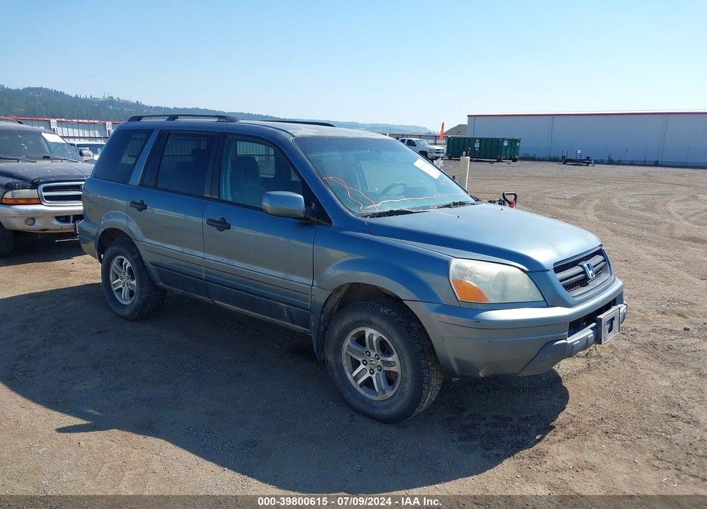 2005 HONDA PILOT EX VIN: 2HKYF18455H534474