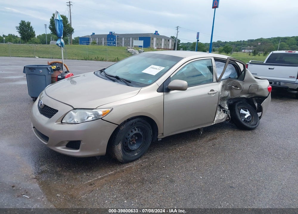 2010 TOYOTA COROLLA LE VIN: 1NXBU4EE8AZ228875