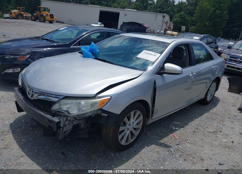 2012 TOYOTA CAMRY XLE VIN: 4T1BF1FK4CU164236