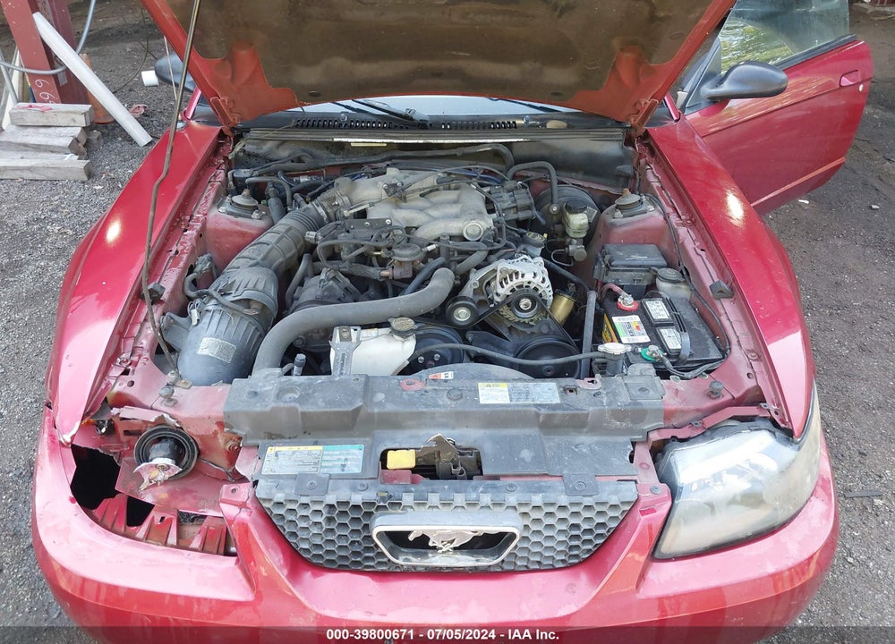 2004 FORD MUSTANG VIN: 1FAFP40624F212506