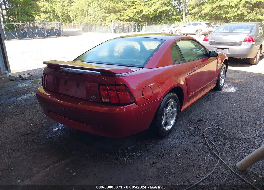2004 FORD MUSTANG VIN: 1FAFP40624F212506