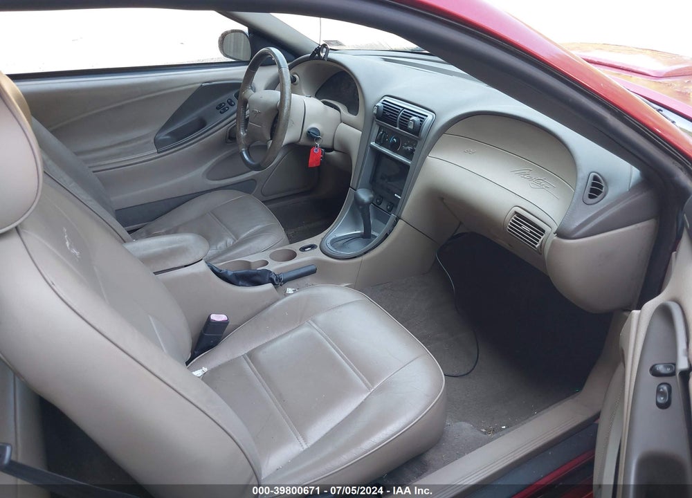 2004 FORD MUSTANG VIN: 1FAFP40624F212506