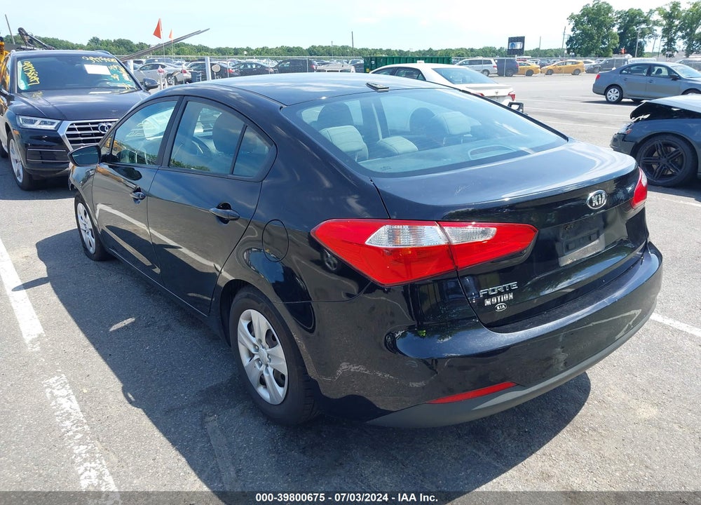 2016 KIA FORTE LX VIN: KNAFK4A60G5530994