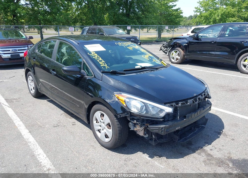 2016 KIA FORTE LX VIN: KNAFK4A60G5530994