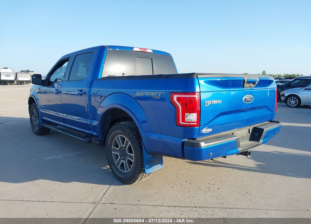 2016 FORD F-150 XLT VIN: 1FTEW1EG1GFB36466