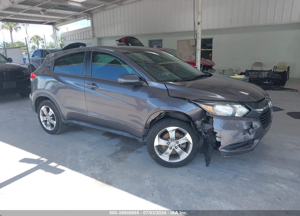 2016 HONDA HR-V LX VIN: 3CZRU5G38GM750689