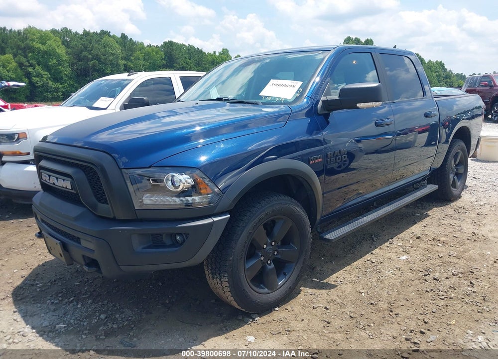 2019 RAM 1500 CLASSIC WARLOCK 4X4 5'7 BOX VIN: 1C6RR7LT8KS735657
