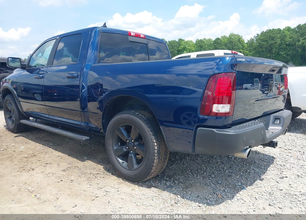 2019 RAM 1500 CLASSIC WARLOCK 4X4 5'7 BOX VIN: 1C6RR7LT8KS735657