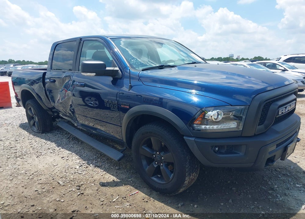 2019 RAM 1500 CLASSIC WARLOCK 4X4 5'7 BOX VIN: 1C6RR7LT8KS735657