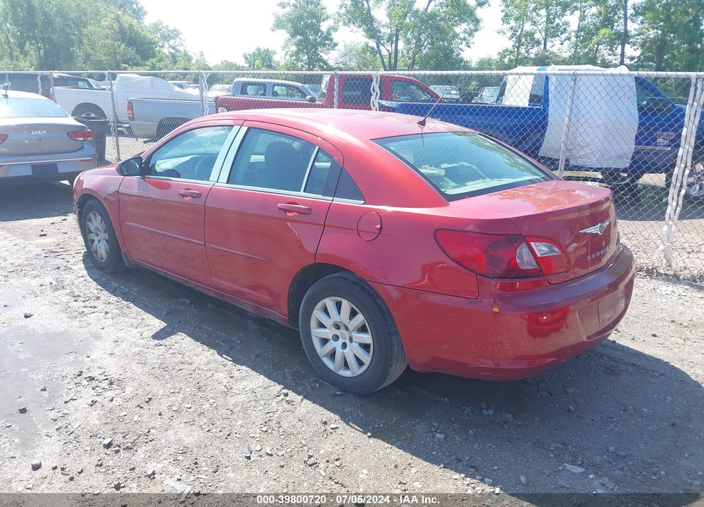 2007 CHRYSLER SEBRING VIN: 1C3LC46K97N519778