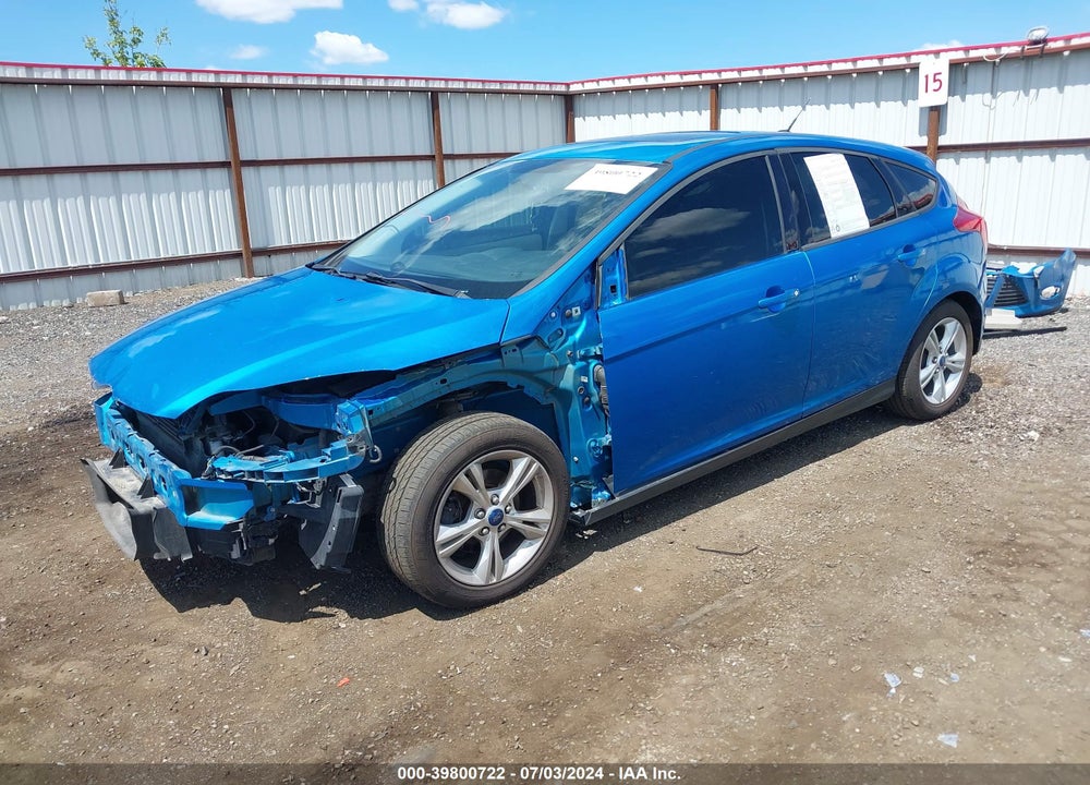 2014 FORD FOCUS SE VIN: 1FADP3K2XEL104326