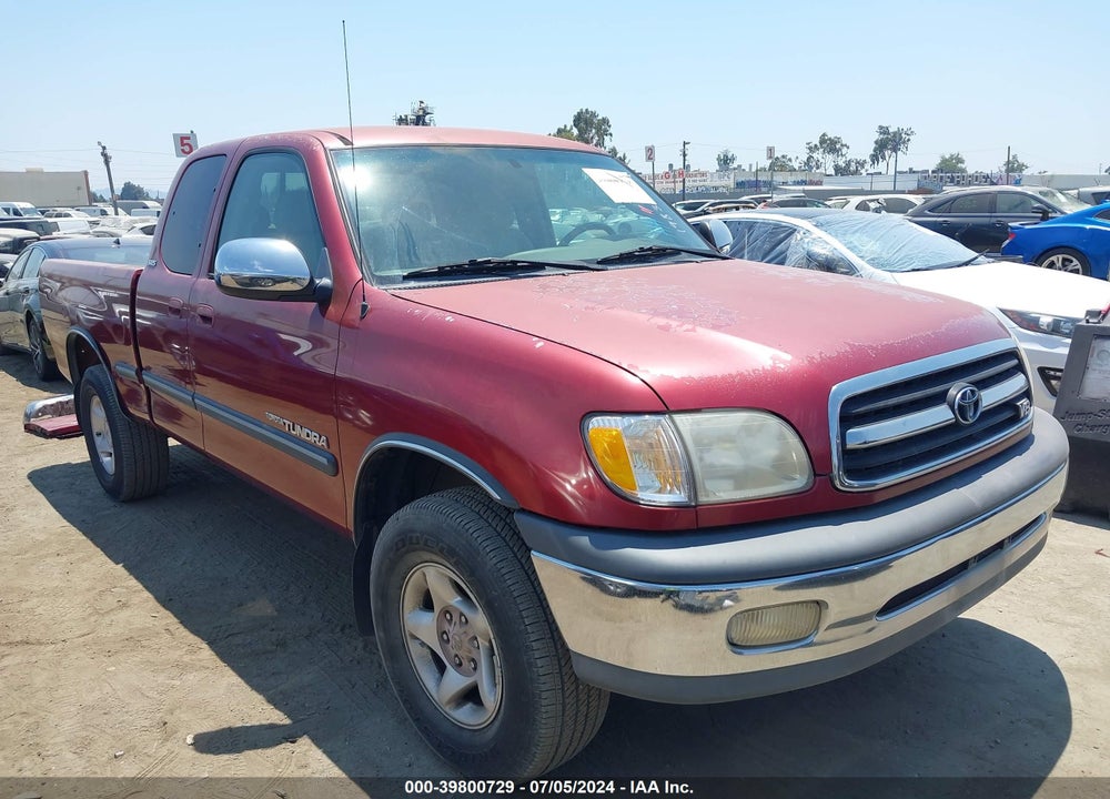 2000 TOYOTA TUNDRA SR5 V8 VIN: 5TBBT4416YS032706