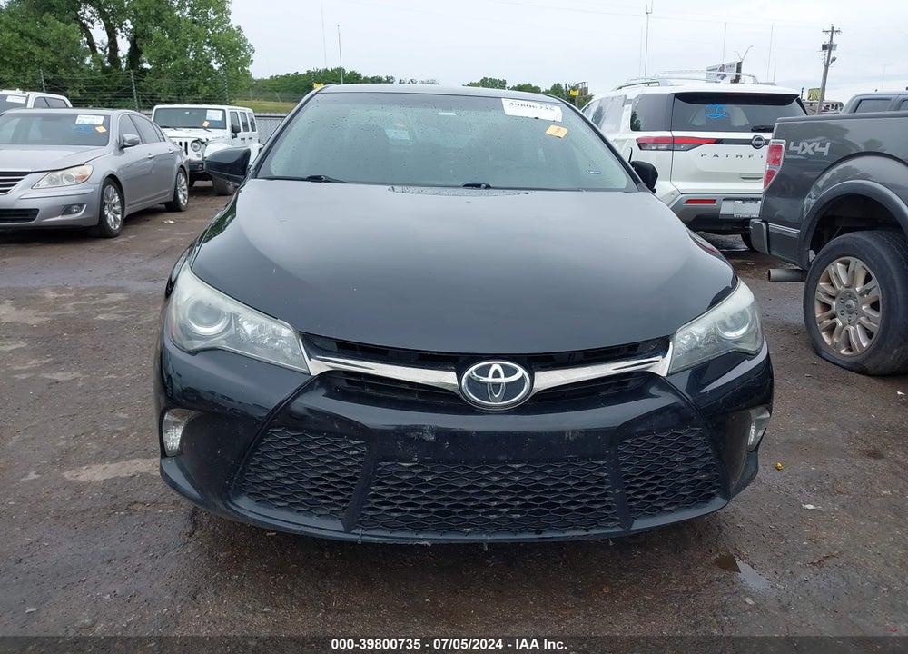 2015 TOYOTA CAMRY SE VIN: 4T1BF1FK6FU475767