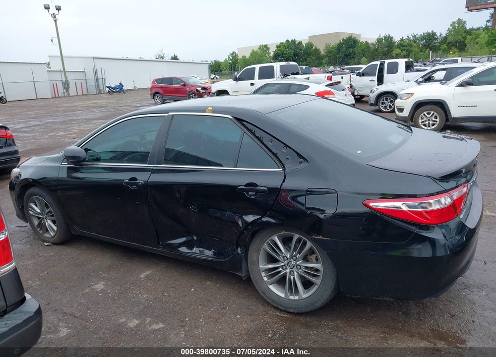 2015 TOYOTA CAMRY SE VIN: 4T1BF1FK6FU475767